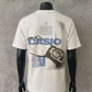 Casio Classic Double Sided | White Tee