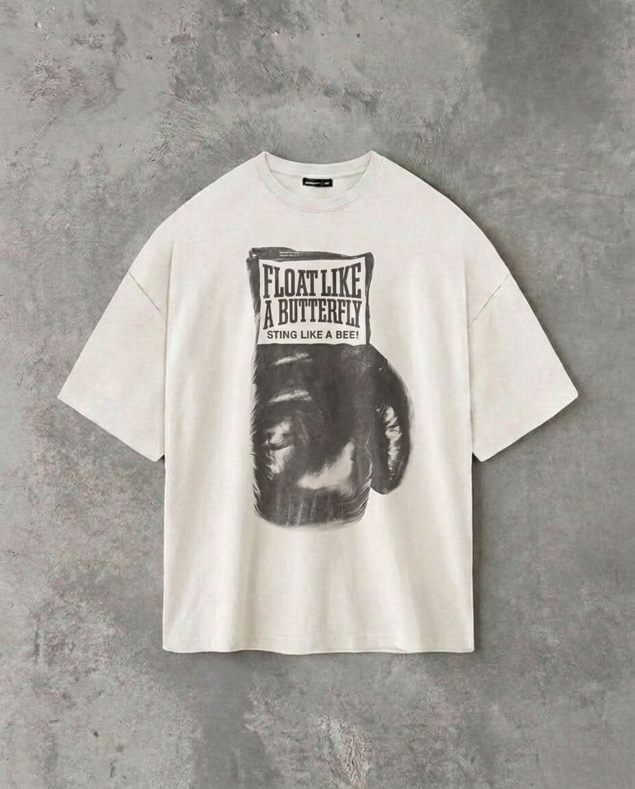 “Float Like a Butterfly” | White Tee