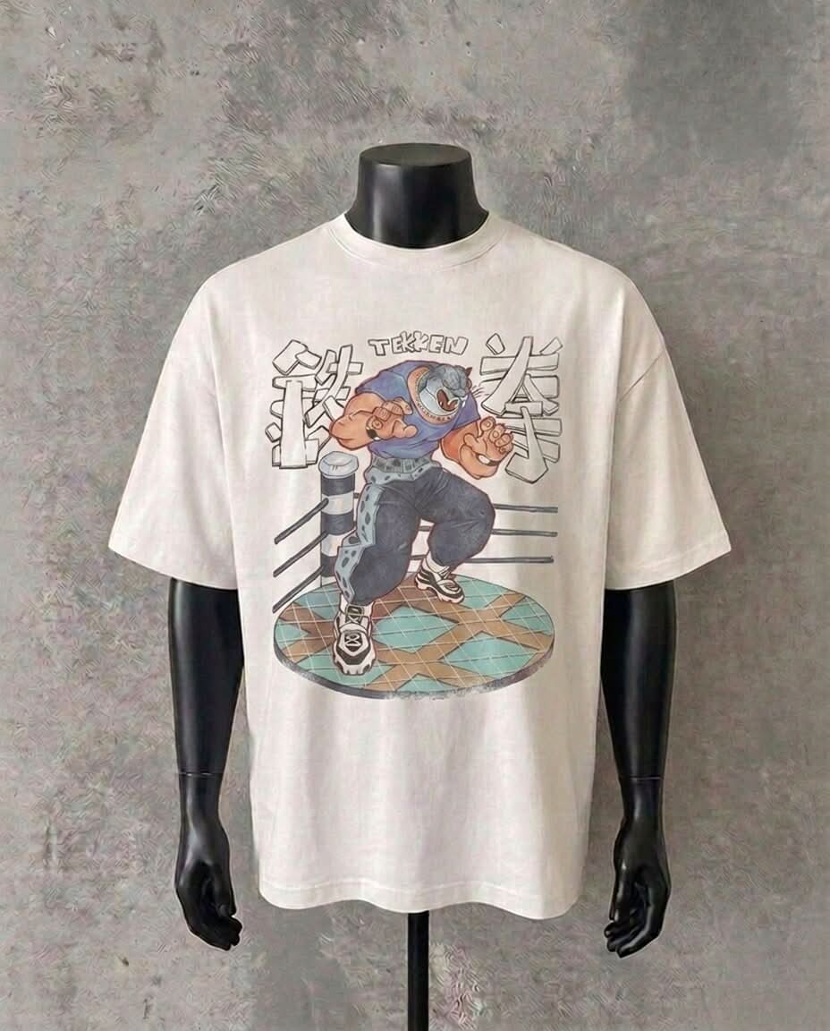 Tekken Arcade Fighter | White T-Shirt