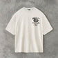 Talk Shit Get Hit (Back Print)| White Tee