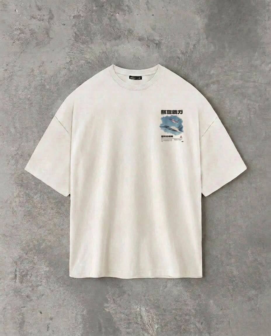 Planes (Back Print) | White Tee