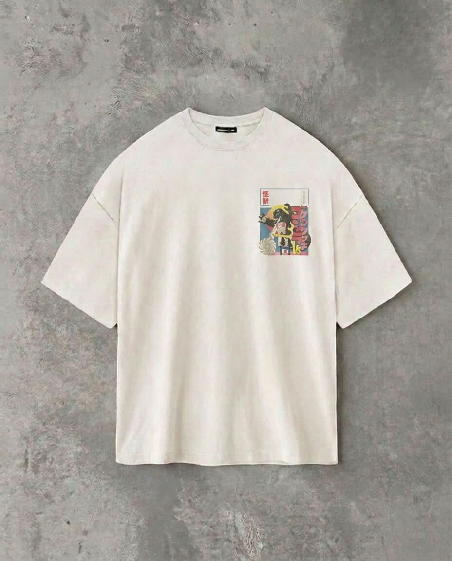 Godzilla Vol 3. Classic Double Sided | White Tee