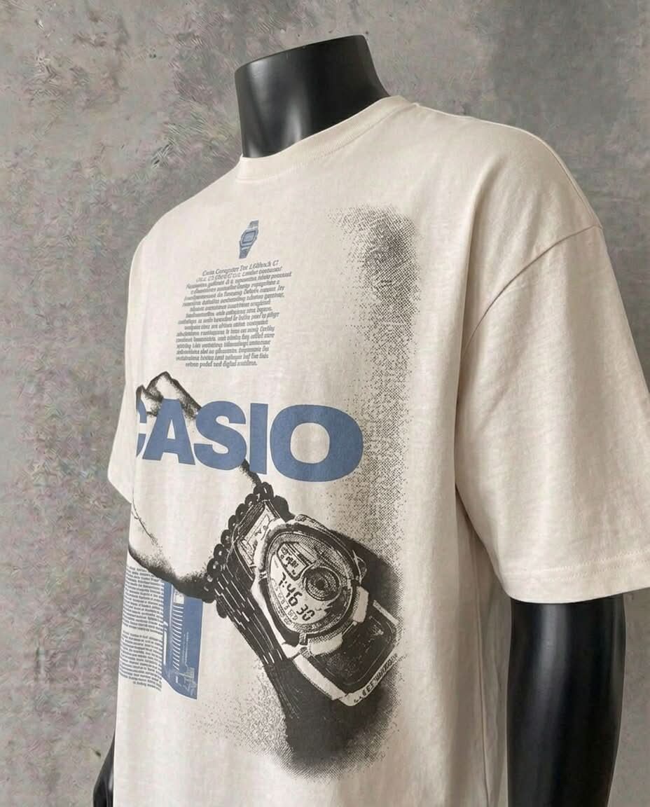 Casio | White T-Shirt