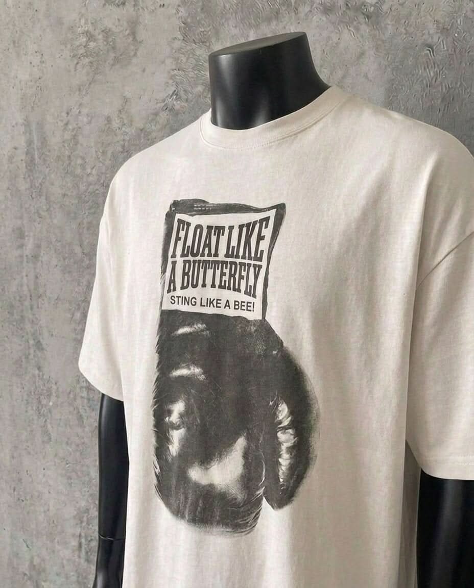 “Float Like a Butterfly” | White Tee
