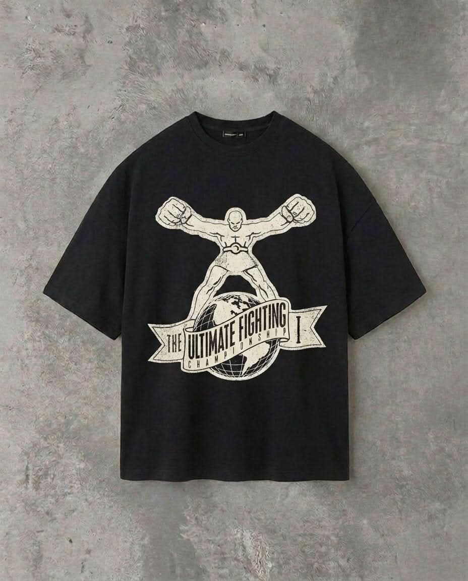 Ultimate Fighter Retro | Black Tee