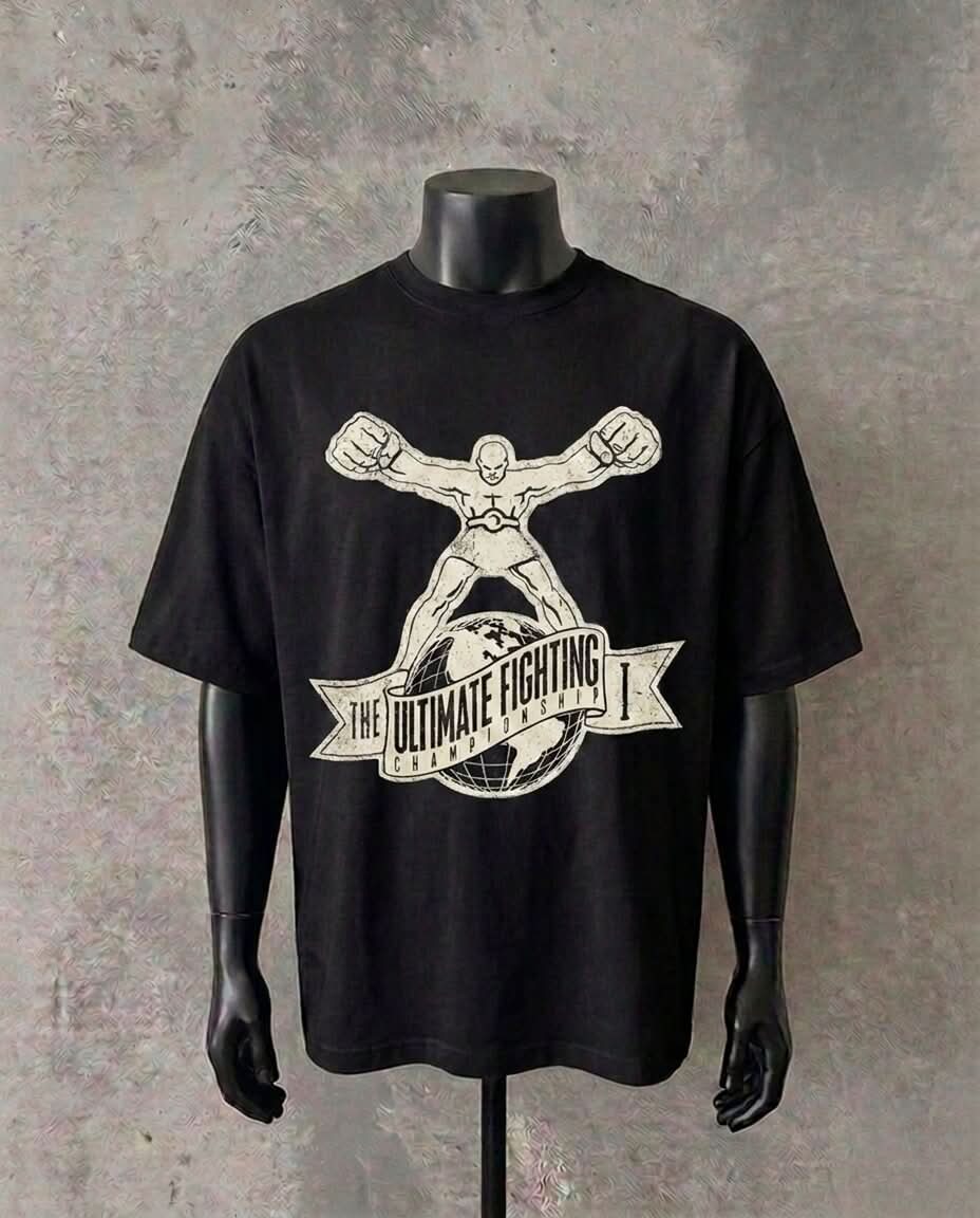 Ultimate Fighter Retro | Black Tee