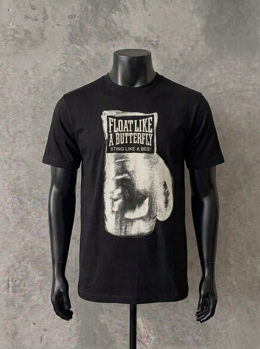 “Float Like a Butterfly” | Black Tee