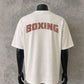 Boxing - Double Sided Print | White Tee