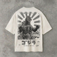 Japanese Godzilla (Back Print) | White Tee