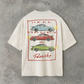 Porsche - Back Print | White Tee