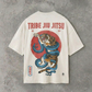 Tribe Jiu Jitsu (Back Print) | White Tee