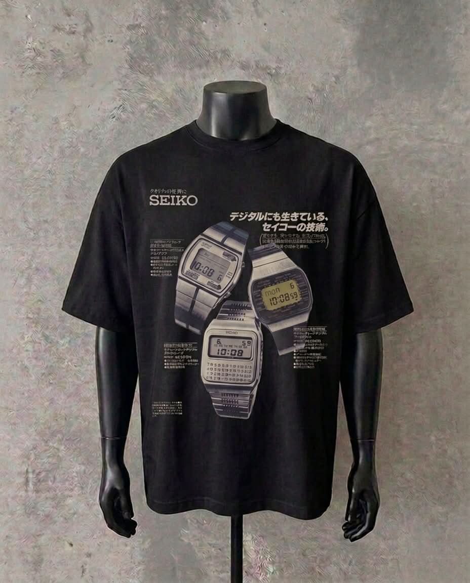 Seiko Classic | Black Tee