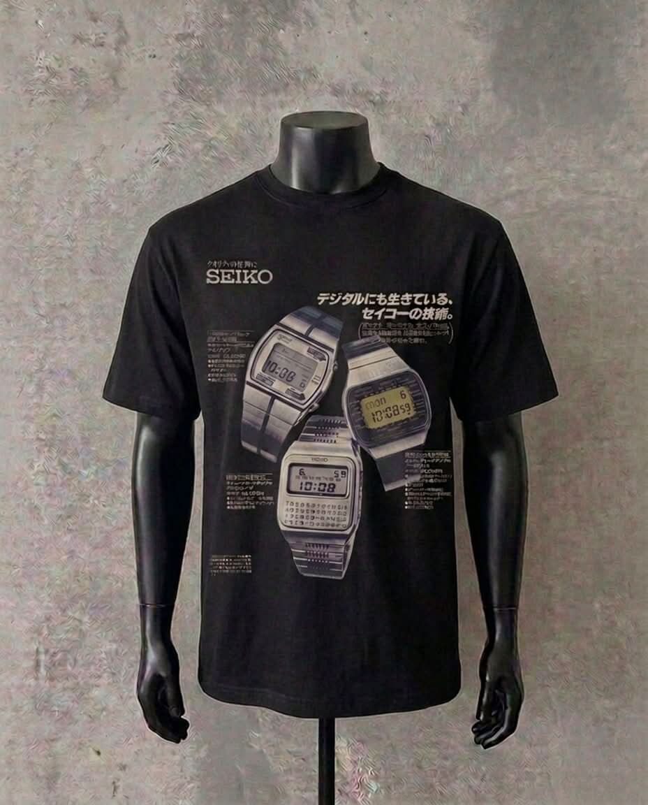 Seiko Classic | Black Tee