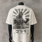 Japanese Godzilla (Back Print) | White Tee