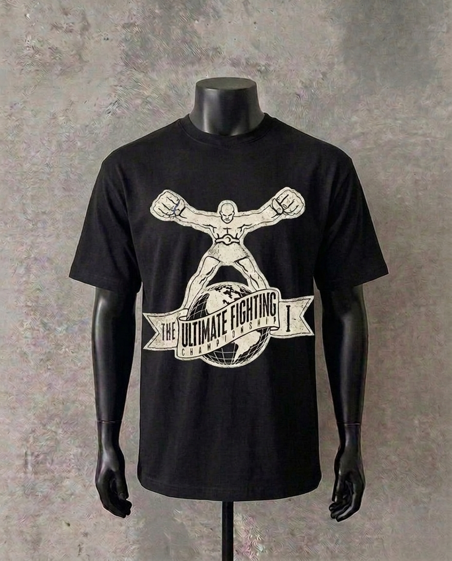 Ultimate Fighter Retro | Black Tee