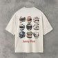 Safety First Double Sided | White Tee