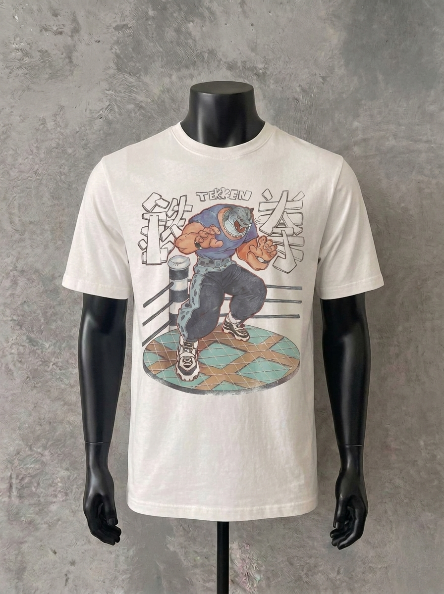 Tekken Arcade Fighter | White T-Shirt